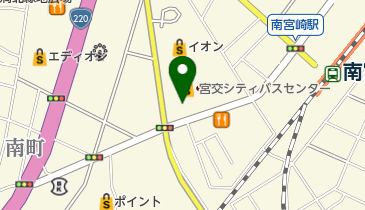 靴のテヅカ 宮交シティ店の地図画像