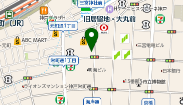 コムデ ギ ャルソン 大丸神戸店の地図画像