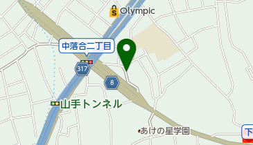 市郎兵衛坂(下落合)の地図画像