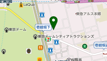 新坂 (本郷)の地図画像