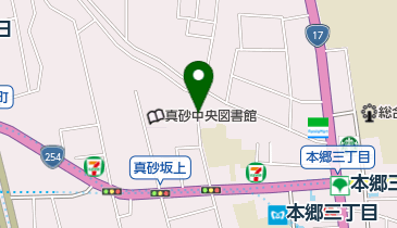 本妙寺坂 (本郷)の地図画像