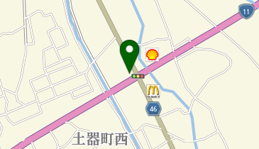 定食・和食・丼物 柚子家の地図画像