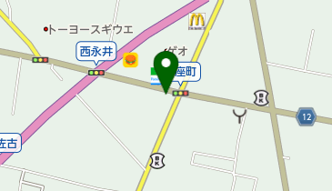 旬菜の地図画像