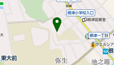 おばけ階段 (根津)の地図画像