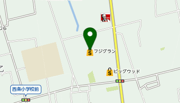 フジグラン西条の地図画像