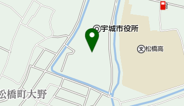 宇城市松橋総合体育文化センター ウイングまつばせの地図画像