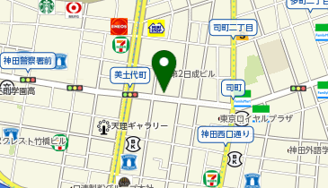 神田アベビルの地図画像