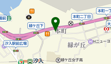 ヨコスカドブイタステーションの地図画像