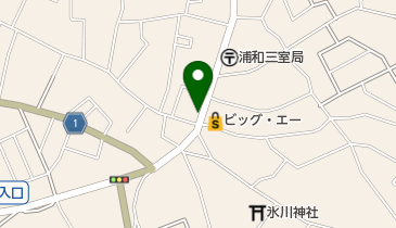 じゃぱん亭 浦和三室店の地図画像