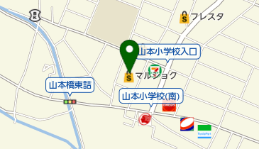 マルショク 山本店の地図画像