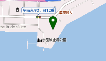 宇品波止場公園の地図画像