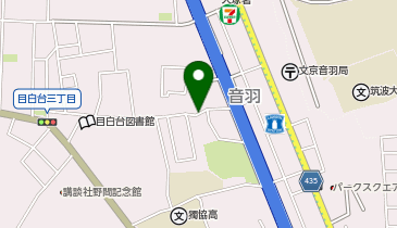 鉄砲坂 (目白台)の地図画像