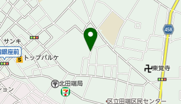 ポプラ坂 (田端)の地図画像