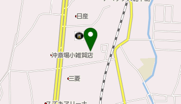 e-ショップオークワの地図画像