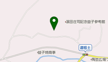 益子参考館の地図画像