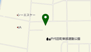 千代田町総合体育館の地図画像