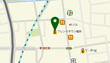 Friend Town福井(フレンドタウン福井)の地図画像