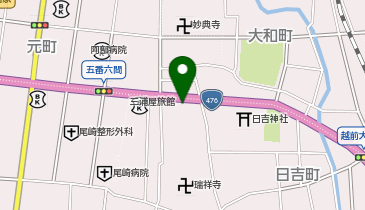 地魚・鶏と旨酒家 ひろけん 大野店の地図画像