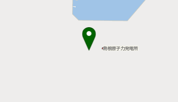 島根原子力発電所の地図画像