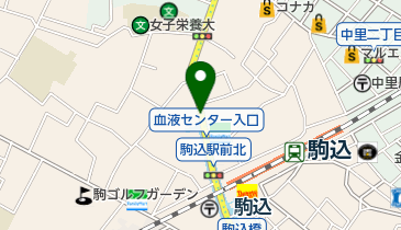 妙義坂 (駒込)の地図画像