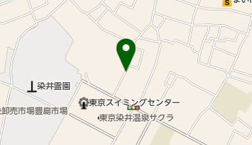 有松坂 (駒込)の地図画像