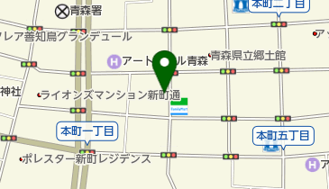 つがる平八の地図画像