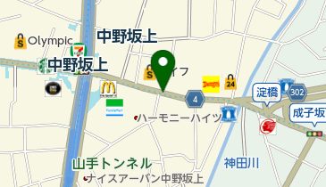 中野坂 (中央)の地図画像