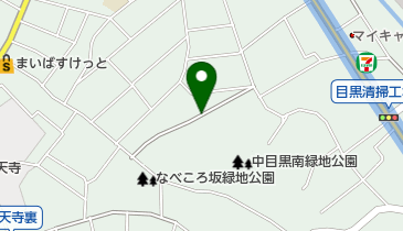 なべころ坂 (中目黒)の地図画像