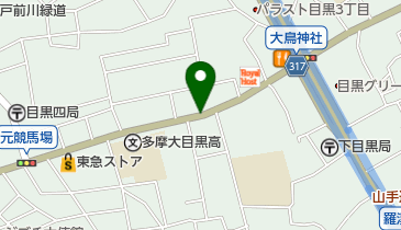 金毘羅坂 (下目黒)の地図画像