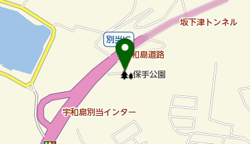 保手公園 運動広場の地図画像