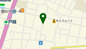 宮前坂 (戸越)の地図画像