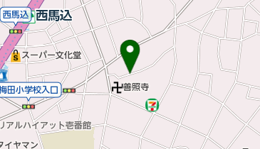 おいはぎ坂 (南馬込)の地図画像