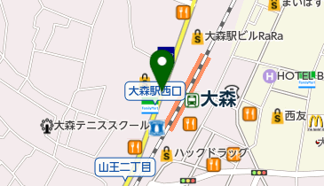 八景坂 (山王)の地図画像