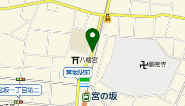 宮の坂 (宮坂)の地図画像