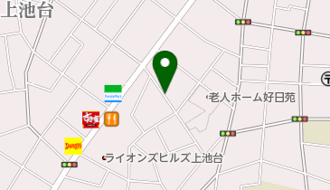 稲荷坂 (上池台)の地図画像