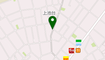 蝉坂 (上池台)の地図画像