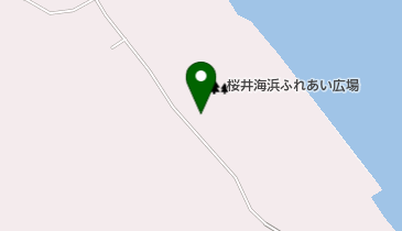 桜井海浜ふれあい広場 サッカー場の地図画像