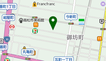 フルーツ 花の地図画像