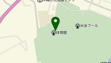 沖縄県総合運動公園体育館の地図画像