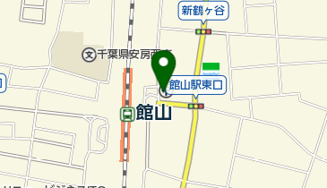 亀屋本店 館山駅前店の地図画像