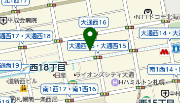 円山惣菜の地図画像