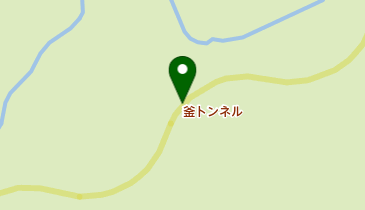 釜トンネルの地図画像