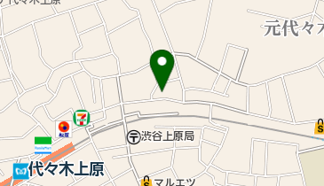 きらぼし銀行 代々木上原出張所の地図画像
