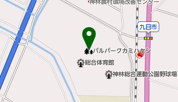 神林総合運動公園 パルパーク神林の地図画像