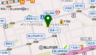 健康壱番館 福山の地図画像