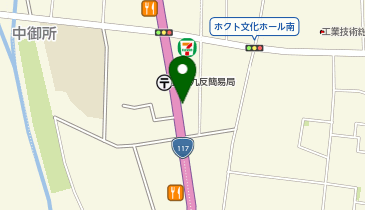 在長野スウェーデン王国名誉領事館の地図画像