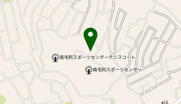 南毛利スポーツセンター 体育館の地図画像