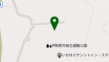 伊勢原市体育館の地図画像