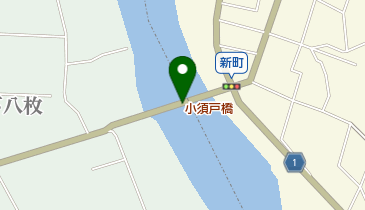 小須戸橋の地図画像
