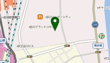 品川インターシティC棟の地図画像